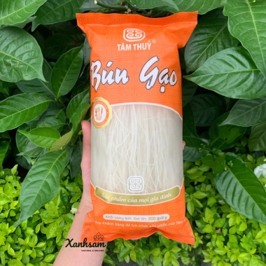 Bún Gạo 300gr Tâm Thủy Xanhsam Natural Organic – Giá Ưu Đãi 36.250 VND 3 Bún Gạo 300gr Tâm Thủy Xanhsam Natural Organic – Giá Ưu Đãi 36.250 VND 3