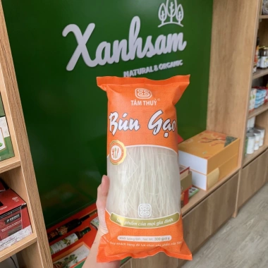 Bún Gạo 300gr Tâm Thủy Xanhsam Natural Organic – Giá Ưu Đãi 36.250 VND 4 Bún Gạo 300gr Tâm Thủy Xanhsam Natural Organic – Giá Ưu Đãi 36.250 VND 4
