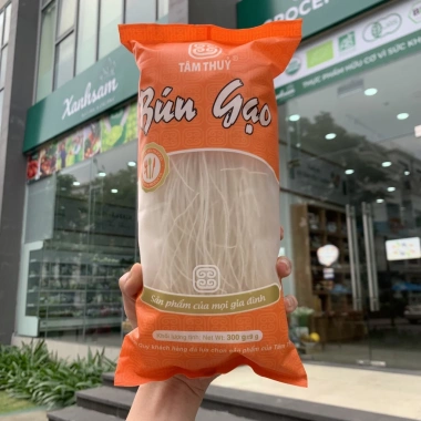 Bún Gạo 300gr Tâm Thủy Xanhsam Natural Organic – Giá Ưu Đãi 36.250 VND 6 Bún Gạo 300gr Tâm Thủy Xanhsam Natural Organic – Giá Ưu Đãi 36.250 VND 6