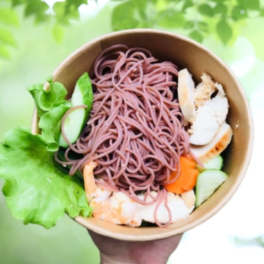 Bún gạo lứt đỏ Orgafood 250g – Ăn kiêng, eatclean, giảm cân, giá 25.900₫
