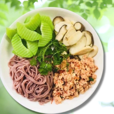Bún gạo lứt đỏ Orgafood 250g – Ăn kiêng, eatclean, giảm cân, giá 25.900₫