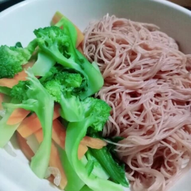 Bún gạo lứt huyết rồng bích chi 200g - Đậm vị, chất xơ cao, giảm cân, 25.000₫