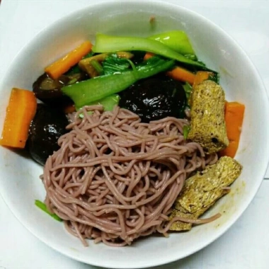 Bún gạo lứt huyết rồng bích chi 200g - Đậm vị, chất xơ cao, giảm cân, 25.000₫