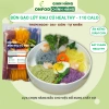 Bún gạo lứt rau củ ngũ sắc healthy - 39.000đ ăn sạch cho tiểu đường gym yoga mẹ bầu