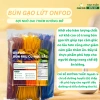 Bún gạo lứt rau củ ngũ sắc healthy - 39.000đ ăn sạch cho tiểu đường gym yoga mẹ bầu 6