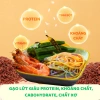 Bún gạo lứt rau củ ngũ sắc healthy - 39.000đ ăn sạch cho tiểu đường gym yoga mẹ bầu 7