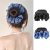 Bun Head Tóc Giả HYCEO - Lông Tơ, Kẹp Móng Vuốt, Nơ Đen, Ruy Băng - Giá chỉ 64.800đ 3