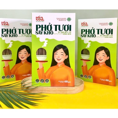 Bún Phở Tươi Sấy Khô Hữu Cơ Hoa Nắng 400g An Toàn Tiện Lợi Giá Ưu Đãi 68.640