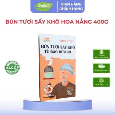 Bún Phở Tươi Sấy Khô Hữu Cơ Hoa Nắng 400g An Toàn Tiện Lợi Giá Ưu Đãi 68.640
