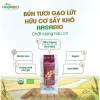 Bún tươi gạo lứt sấy khô HASABIO 400g Organic - Dinh dưỡng, không chất bảo quản, giảm giá 20% 2