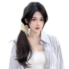 Buộc tóc giả đuôi ngựa thẳng hơi sóng nhẹ siêu tự nhiên NAMI 63 - Giá giảm còn 74.584đ 6