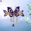 Bướm Tua Rua Kẹp Tóc Thanh Lịch - Hoa Lấp Lánh, Phối Đẹp Cho Áo Váy & Kiểu Tóc, 54.000 VNĐ 8