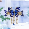 Bướm Tua Rua Kẹp Tóc Thanh Lịch - Hoa Lấp Lánh, Phối Đẹp Cho Áo Váy & Kiểu Tóc, 54.000 VNĐ 9