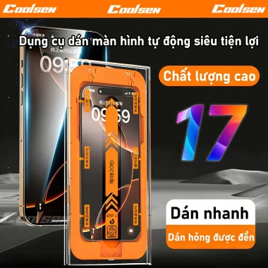 Buồng dán tự động khử bụi iPhone 17-16-15-14-13-12-11, Pro Max, X, XS, XR - Giá 168.000₫