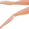 Búp Bê Châu Phi 11 Khớp Di Động Cơ Thể Khỏa Thân Da Đen - Đồ Chơi Cô Gái Xinh Đẹp, Quà Tặng LMWU 5