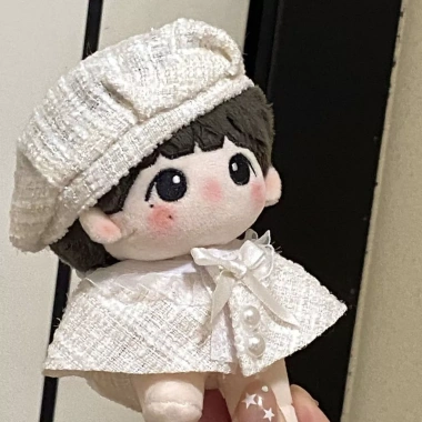Búp bê cotton 10cm & 15cm - Bộ quần áo sang trọng, phong cách mới, nam nữ