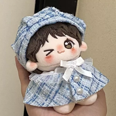 Búp bê cotton 10cm & 15cm - Bộ quần áo sang trọng, phong cách mới, nam nữ