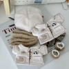 Búp Bê Cotton 20cm Mùa Đông Ấm Áp - Bộ Quần Áo Siêu Dễ Thương, Không Thuộc Tính