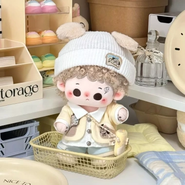 Búp Bê Cotton 20cm Quần Áo Dễ Thương, Thoáng Mát, Không Giới Tính, Đồ Dùng Nhà Bếp 3