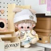 Búp Bê Cotton 20cm Quần Áo Dễ Thương, Thoáng Mát, Không Giới Tính, Đồ Dùng Nhà Bếp 4