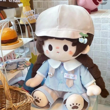 Búp bê Cotton 40cm Nana College Ichiban - Bộ búp bê ngồi thời trang, quần áo đa dạng, giá ưu đãi 295.119 VND
