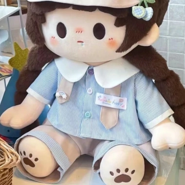 Búp bê Cotton 40cm Nana College Ichiban - Bộ búp bê ngồi thời trang, quần áo đa dạng, giá ưu đãi 295.119 VND
