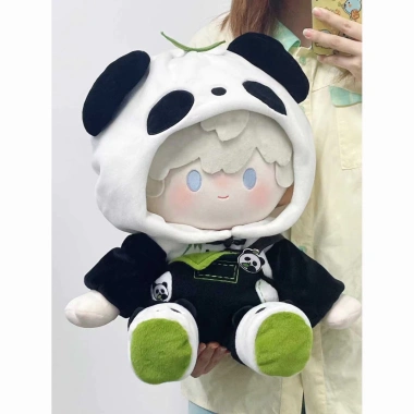 Búp Bê Gấu Trúc Siêu Dễ Thương 40cm Ngồi Cotton - Quần Áo Bé Qi Yuli Shen 4 Búp Bê Gấu Trúc Siêu Dễ Thương 40cm Ngồi Cotton - Quần Áo Bé Qi Yuli Shen 4
