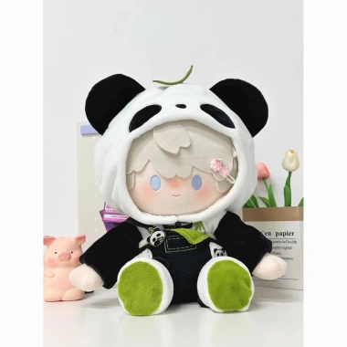 Búp Bê Gấu Trúc Siêu Dễ Thương 40cm Ngồi Cotton - Quần Áo Bé Qi Yuli Shen 5 Búp Bê Gấu Trúc Siêu Dễ Thương 40cm Ngồi Cotton - Quần Áo Bé Qi Yuli Shen 5