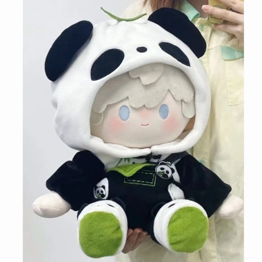 Búp Bê Gấu Trúc Siêu Dễ Thương 40cm Ngồi Cotton - Quần Áo Bé Qi Yuli Shen 8 Búp Bê Gấu Trúc Siêu Dễ Thương 40cm Ngồi Cotton - Quần Áo Bé Qi Yuli Shen 8