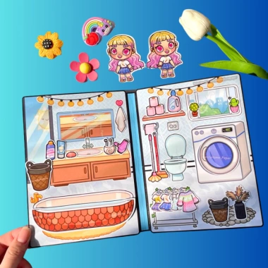 Búp bê giấy Avatar World - Ngôi nhà cô bé tóc xoăn, giảm còn 140.000₫