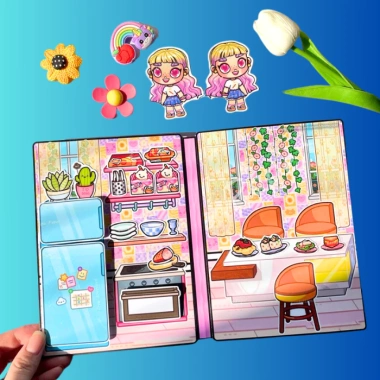 Búp bê giấy Avatar World - Ngôi nhà cô bé tóc xoăn, giảm còn 140.000₫ 4 Búp bê giấy Avatar World - Ngôi nhà cô bé tóc xoăn, giảm còn 140.000₫ 4
