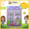 Búp bê giấy đồ chơi bóc dán thủ công Ngôi nhà Purple Blue - Toca Boca, giảm còn 119.000₫