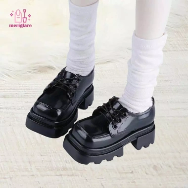 Búp bê giày hành động 2 chiếc 1/4 cân PVC thời trang giày ngón chân vuông cho bé gái - giá ưu đãi