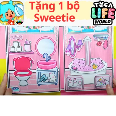 Búp bê giấy Happy Wedding Day công chúa Ni Happyfunny - Giá ưu đãi 143.200₫ 3