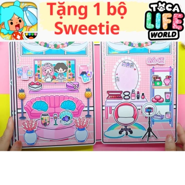 Búp bê giấy Happy Wedding Day công chúa Ni Happyfunny - Giá ưu đãi 143.200₫ 4