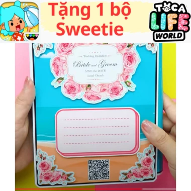 Búp bê giấy Happy Wedding Day công chúa Ni Happyfunny - Giá ưu đãi 143.200₫ 9