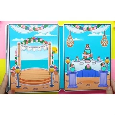 Búp bê giấy Ngôi Hạ Wedding Tiểu Thư Ni Đồ chơi thủ công quà tặng bé, giá 65.250₫ 4 Búp bê giấy Ngôi Hạ Wedding Tiểu Thư Ni Đồ chơi thủ công quà tặng bé, giá 65.250₫ 4