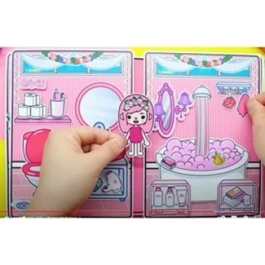 Búp bê giấy Ngôi Hạ Wedding Tiểu Thư Ni Đồ chơi thủ công quà tặng bé, giá 65.250₫ 7 Búp bê giấy Ngôi Hạ Wedding Tiểu Thư Ni Đồ chơi thủ công quà tặng bé, giá 65.250₫ 7