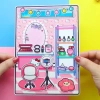 Búp bê giấy, ngôi nhà Tocaboca Hello Kitty – Đồ chơi tự làm bé gái, giảm 99.000đ 9