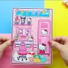 Búp bê giấy thủ công Tocaboca Hello Kitty - Ngôi nhà tự làm H19, giá chỉ 99.000 VNĐ 5