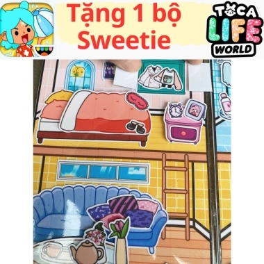 Búp bê giấy Toca Boca Bản Đặc Biệt - Đồ chơi giáo dục, giảm 22% chỉ 176k
