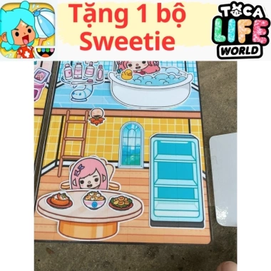 Búp bê giấy Toca Boca Bản Đặc Biệt - Đồ chơi giáo dục, giảm 22% chỉ 176k