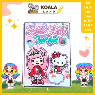 Búp bê giấy Wednesday Hello Kitty màu hồng - Giá ưu đãi 99.000 VNĐ, mới cho cô bé