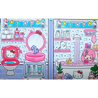 Búp bê giấy Wednesday Hello Kitty màu hồng - Giá ưu đãi 99.000 VNĐ, mới cho cô bé