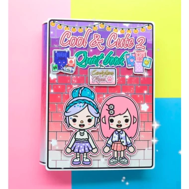 Búp bê giấy Wednesday Toca Boca COOL AND CUTE 2 - Giấy cao cấp, cứng cáp, rèn luyện tư duy logic - Giá 100.000₫ 8
