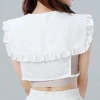 Búp bê Gothic Nhật Bản Dasbsug áo choàng xù ve, giả cổ xếp ly tháo rời, trang phục Swee 4
