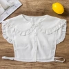 Búp bê Gothic Nhật Bản Dasbsug áo choàng xù ve, giả cổ xếp ly tháo rời, trang phục Swee 7