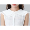 Búp bê Gothic Nhật Bản Dasbsug áo choàng xù ve, giả cổ xếp ly tháo rời, trang phục Swee 8