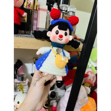 Búp bê handmade bé cute - Đồ chơi mềm mại, giá ưu đãi 100.000đ, chất liệu an toàn 2 Búp bê handmade bé cute - Đồ chơi mềm mại, giá ưu đãi 100.000đ, chất liệu an toàn 2