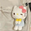 Búp Bê Hello Kitty Nhồi Bông Mềm Sang Trọng Móc Khóa Dây Chuyền Phụ Kiện Ba Lô Quà Tặng 66k 4